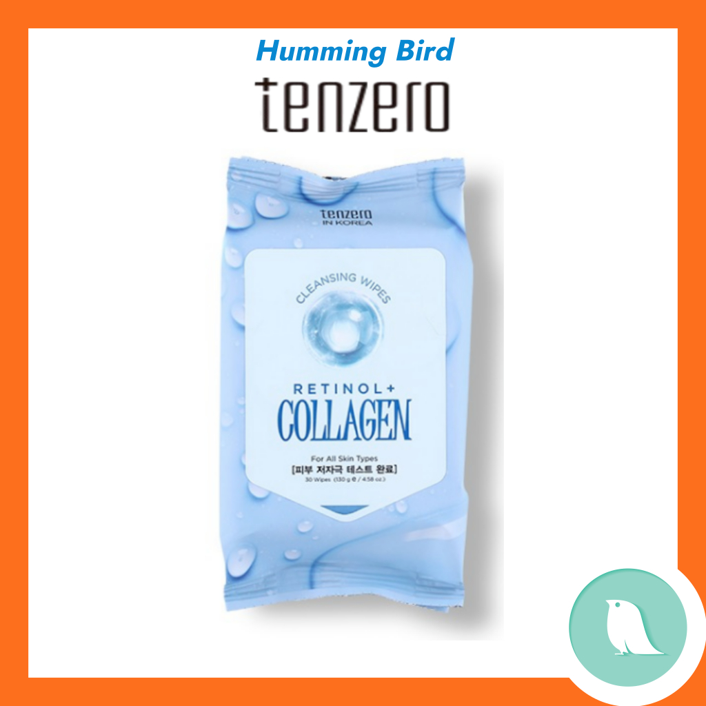 [TENZERO] กระดาษเช็ดหน้าคอลลาเจน Retinol 130g(30EA)