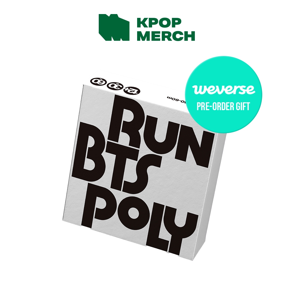 (Weverse POB) BTS - Run BTS Poly Highlight Package