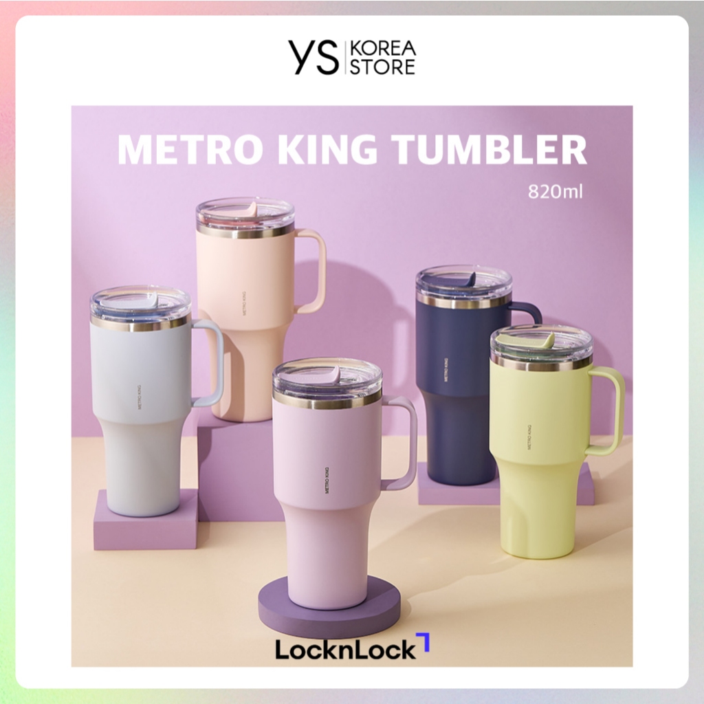 LocknLock Tumbler New Metro King 820ml