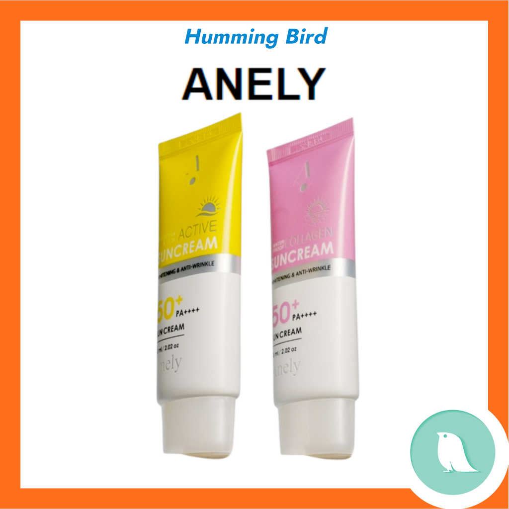 [AENLY] ครีมกันแดด SPF50+/PA++++ 60ml 4 ประเภท (ครีมกันแดดคอลลาเจนกันน้ํา Active Amazing Calming Wat