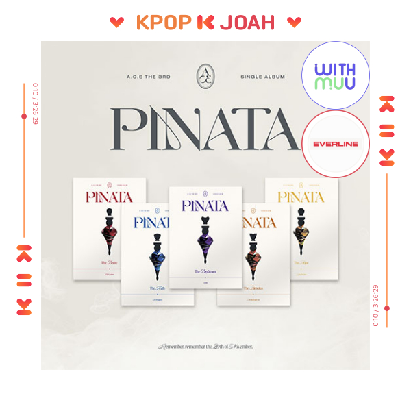 [POB] A.C.E [PINATA] 3rd SINGLE ALBUM (20th Nov.2024)