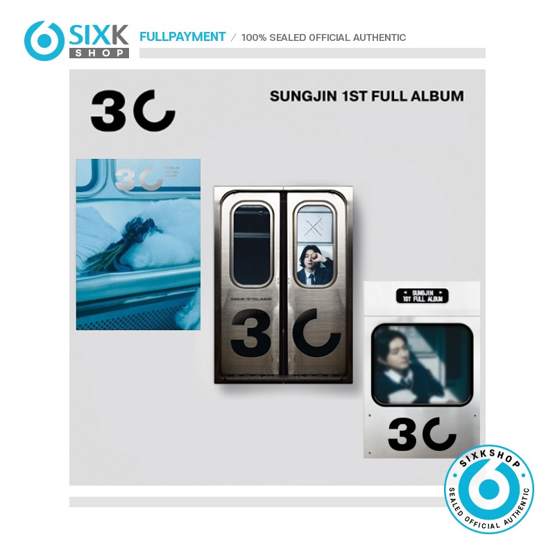 DAY6 SUNGJIN - 1st Album 30 (3 type)