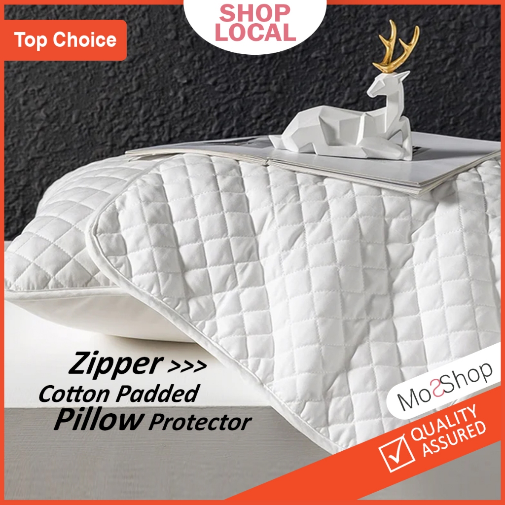 (L CAL SUPPLY) หมอนผ้าปูที่นอนผ้าฝ้ายสําหรับใช้ในบ้านมีซิป