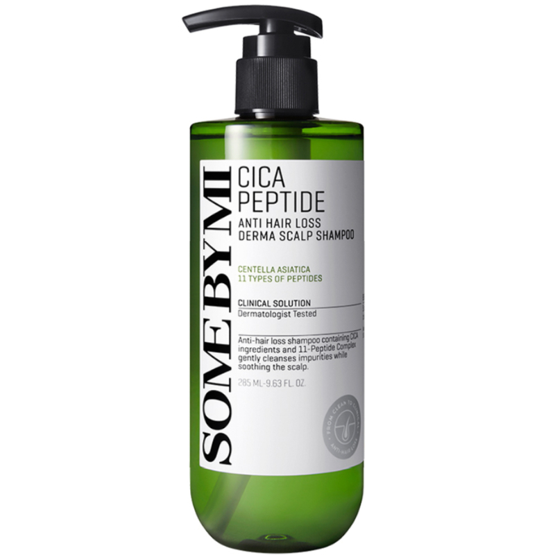 SOME BY MI Cica Peptide Anti Hair Loss Derma Scalp Shampoo 9.50 fl.oz / 285ml (วันหมดอายุ: 2029.05)
