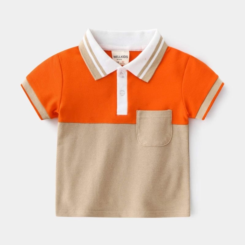 เสื้อโปโลเด็กชาย เท่ห์ (ไซส์ 90-140)