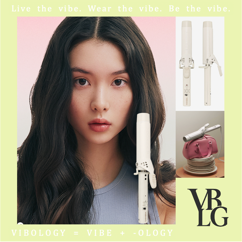 Vodana Glamwave Curling Iron 40mm งาช้าง