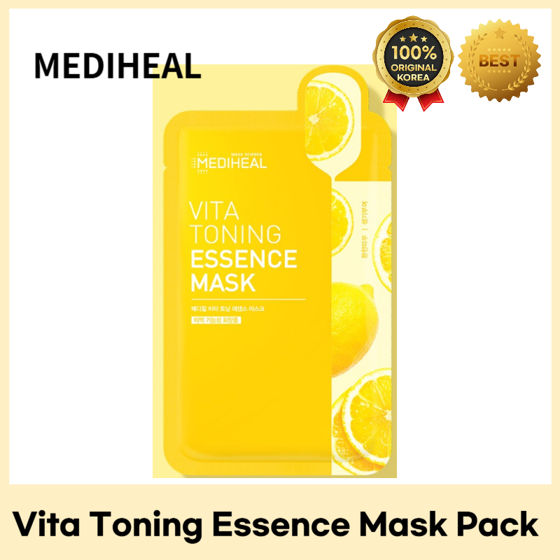 MEDIHEAL Vita Toning Essence Mask Pack 15 ชิ้น