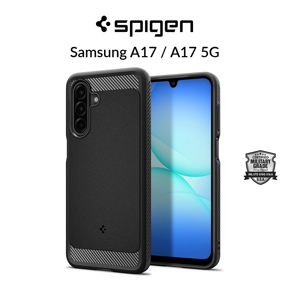 Spigen Samsung A17 / A17 5G Case เกราะที่ทนทาน Mil-Grade Protection Galaxy A17 Casing Samsung Cover
