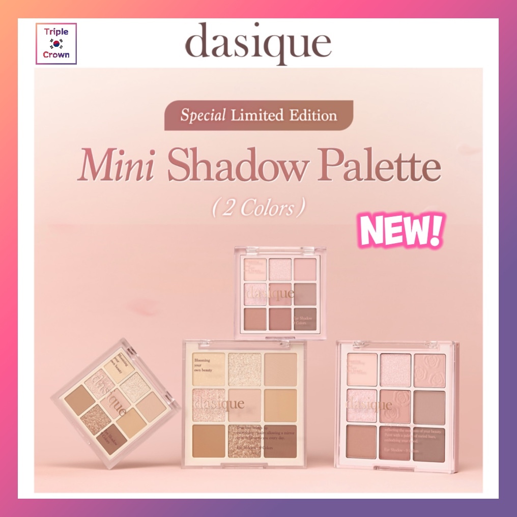 dasique<Limited Mini Size> Shadow Palette/#Rose ชานม/#Milk ลาเต้