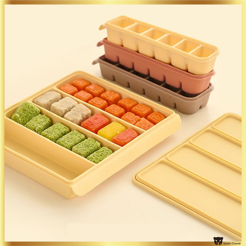 [ผลิตในเกาหลี] กล่องใส่อาหาร Firgi Cube พร้อมซีลคู่ – สําหรับการจัดเก็บสดและปราศจากกลิ่น