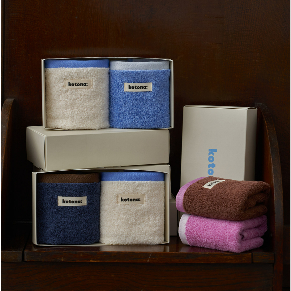 [Kotona] Homebody Hand Towel 2P Set (Pick 1 of 3 Color Combos!)