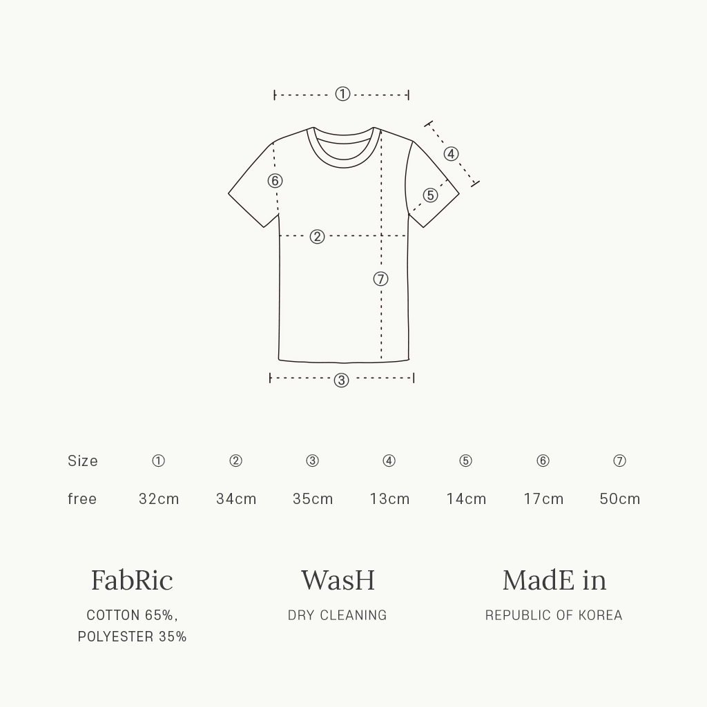 [RONRON] DOODLE LETTERING SLIM CROP T SHIRT / 3colors — صورة 7
