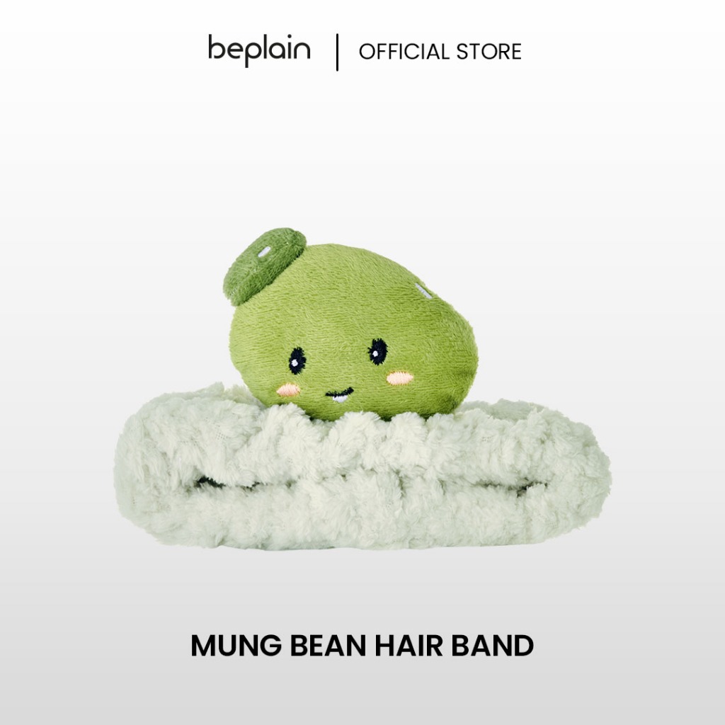 [ของแถม]  Beplain ที่คาดผมถั่วเขียว | Mung bean hair band