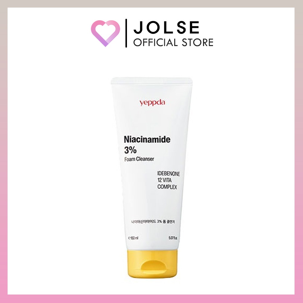 Yeppda Niacinamide 3% Foam Cleanser 150ml