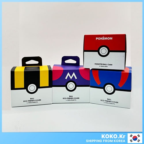 Samsung เคส Pokemon Monster Ball สําหรับ Galaxy Buds 2 / Buds Pro / Buds Live / Buds FE พร้อม FREEBI