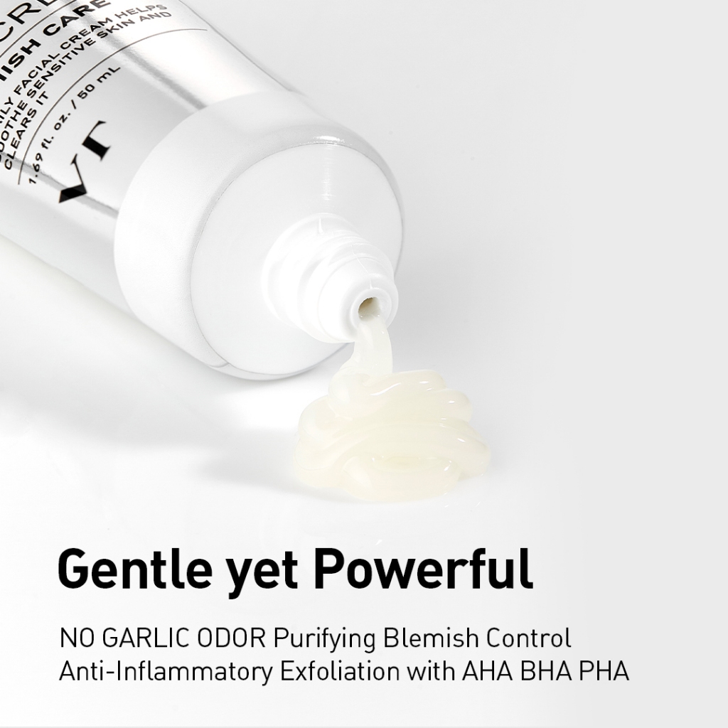 [VT] GARLIC AC REEDLE SHOT Gel Cream & Spot Cream ดูแลสิวอุดตัน ครีมลดสิว [Official Flagship] รูปที่ 5
