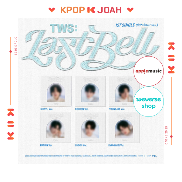 [POB] (COMPACT ver.) TWS [Last Bell] 1st Single Album (25th Nov.2024)