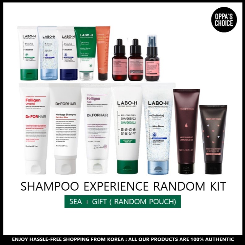 [จํากัด] แชมพู EXPERIENCE RANDOM KIT (พร้อมของขวัญ- RANDOM POUCH)