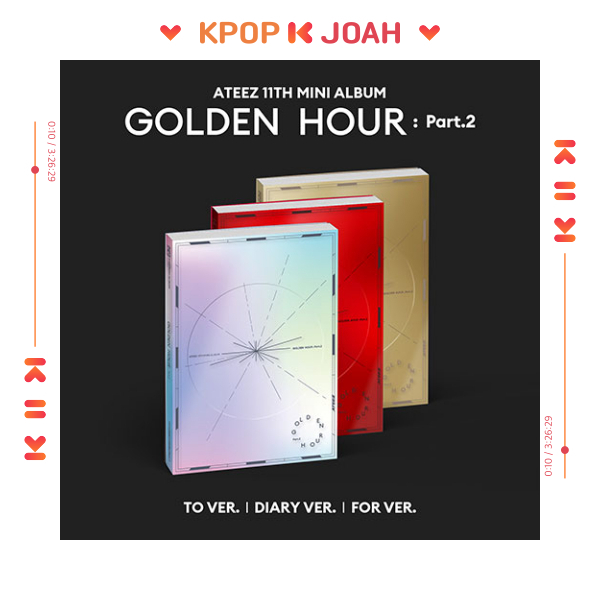 ATEEZ [GOLDEN HOUR : PART.2] 11th Mini Album (15th Nov.2024)