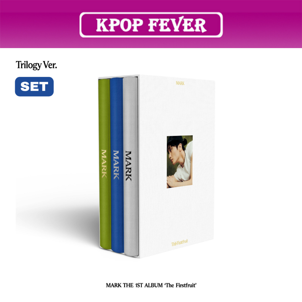 NCT MARK - [ The Firstfruit ] 1st Album / Photobook Ver. (SET) (Trilogy Ver.)