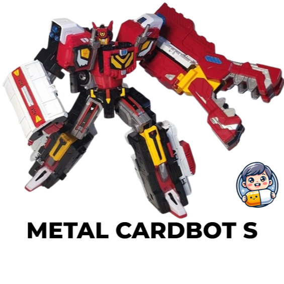[METAL Cardbot S] GIGANTREX - สุดยอดหุ่นยนต์แปลงร่างการ์ตูนเกาหลี