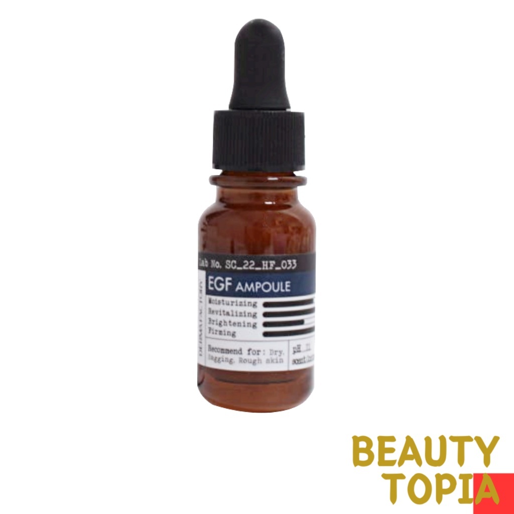 DERMA FACTORY แอมพูล EGF เซรั่มลดรอย EGF Ampoule Serum Essence 50 PPM + PDRN 10 มล