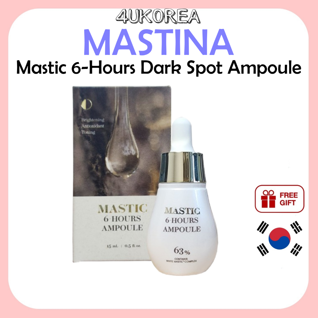 MASTINA Mastic 6-Hours Dark Spot Ampoule 15ml / K-BEAUTY