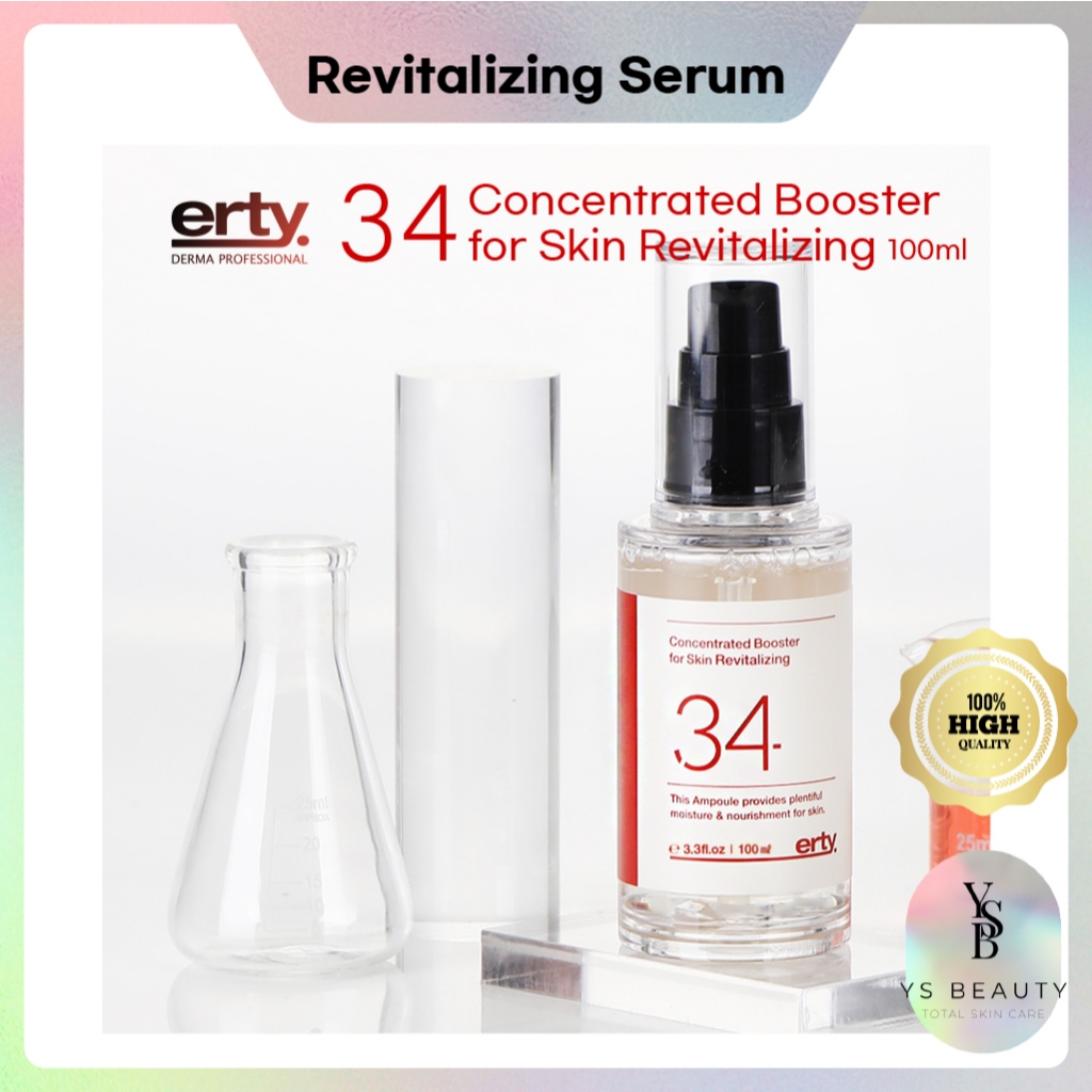 Erty 34 Concentrated Booster For Skin Revitalizing 100mL