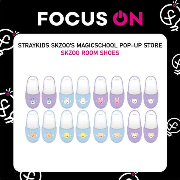 SKZOO ROOM SHOES STRAYKIDS SKZOO'S MAGIC SCHOOL