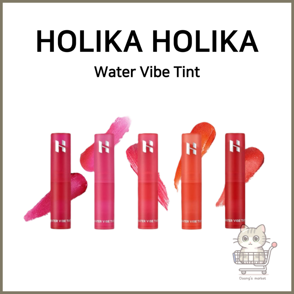 [Holika Holika] Water Vibe Tint | Hydrating & Vibrant Lip Tint