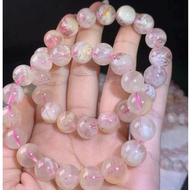 天然雪花灵链单圈手链 ธรรมชาติ/เกล็ดหิมะ ผี สร้อยข้อมือ