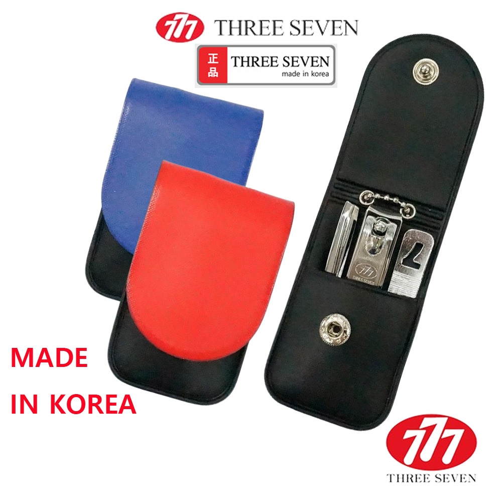 เกาหลี 777 Three Seven กรรไกรตัดเล็บชุดแต่งเล็บ TS-32SC Made In Korea