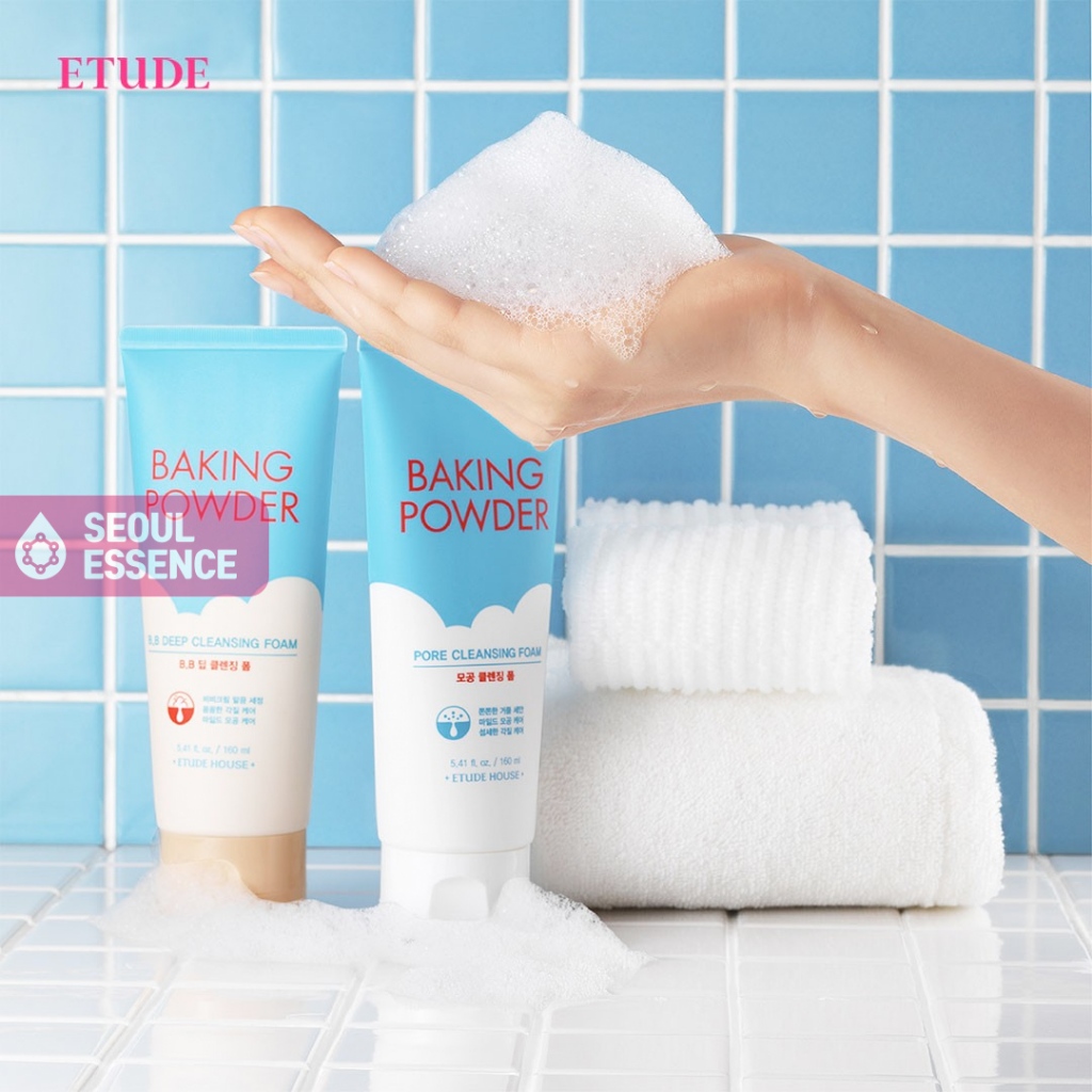 Etude Baking Powder Pore / BB Deep Cleansing Foam - Micro-Sized Baking Powder, ประสิทธิภาพการทําความสะอาดอันทรงพลัง