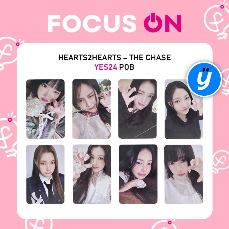 HEARTS2HEARTS H2H POB YES24 THE CHASE PHOTOCARD