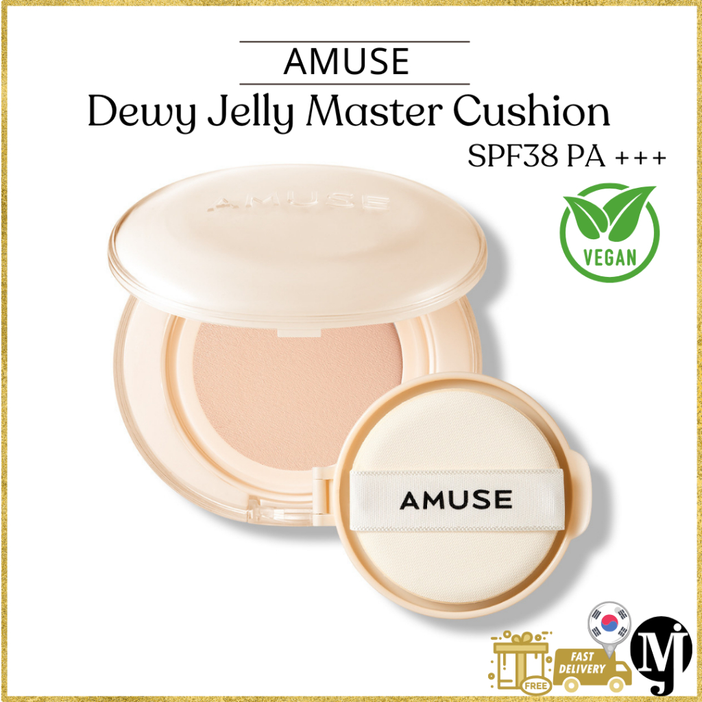 Amuse Dew Jelly Master Cushion 4colors SPF 38 PA+++