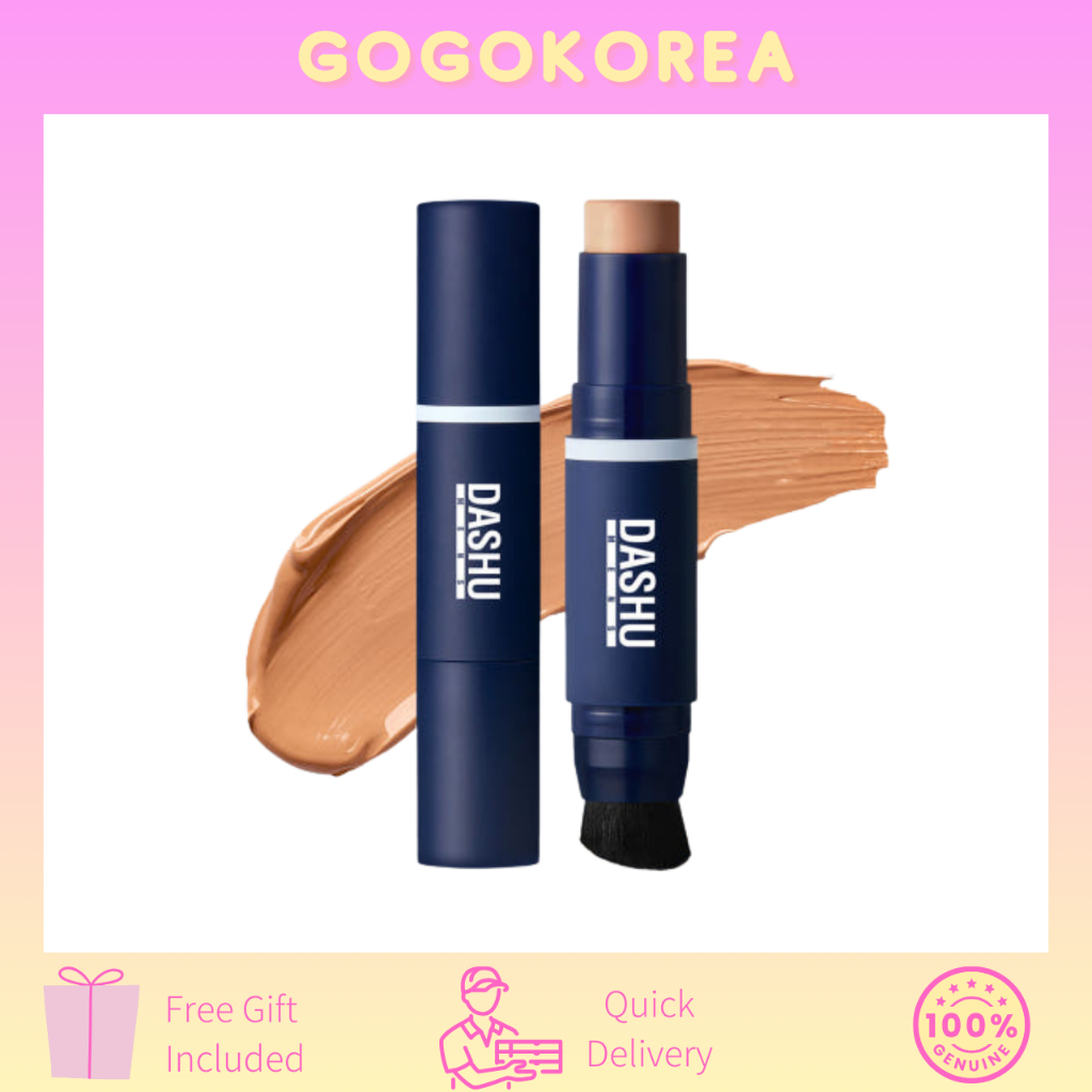 [DASHU] Best Multi Cover Stick Foundation for Men SPF 50+ PA++++ 12g 3Color
