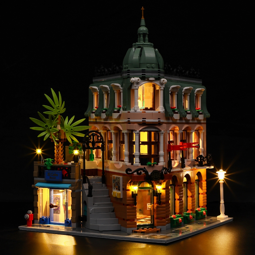 ชุดไฟสําหรับโรงแรมบูติก 10297-ชุด LED LEGO แบบส่องสว่าง