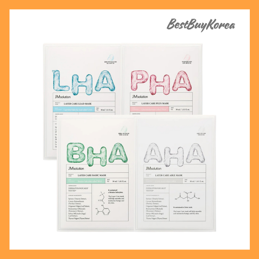 Jm Solution Layer Care Lead Mask 30mlx10 แผ่น