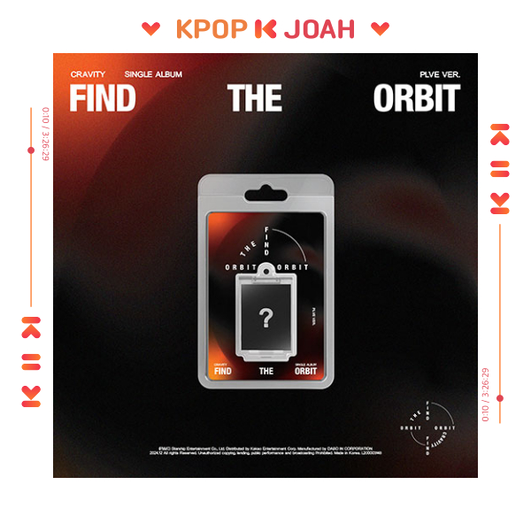 (PLVE ver.) CRAVITY [FIND THE ORBIT] 1st Single Album (6th Dec.2024)
