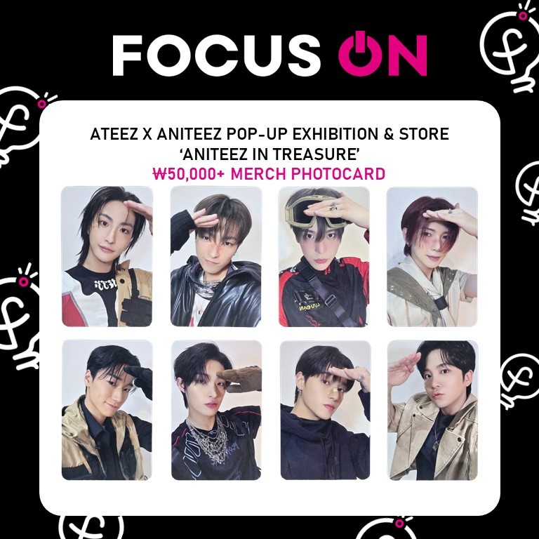 ATEEZ POP-UP ANITEEZ IN TREASURE MD MERCH PHOTOCARD