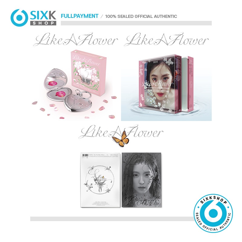 IRENE 1st Mini Album Like A Flower (3 types)