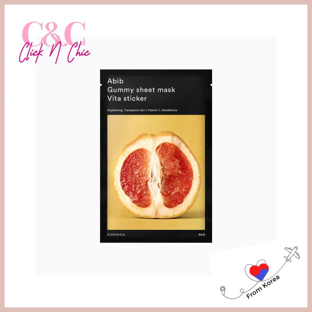 Abib Gummy Sheet Mask Vita Sticker 1P