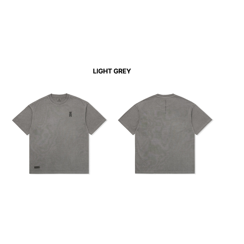 Lifework Korea Washing Silicone ladog เสื้อยืดแขนสั้น 6 สี - รูปที่ 4