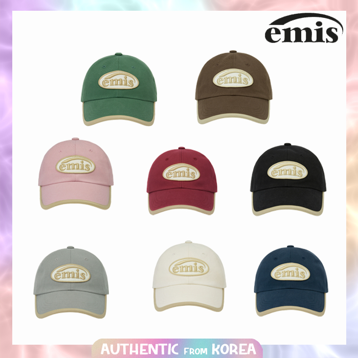 EMIS 2025 NEW FOR WOMEN MEN BEIGE TRIMMING BALL CAP 8 สี