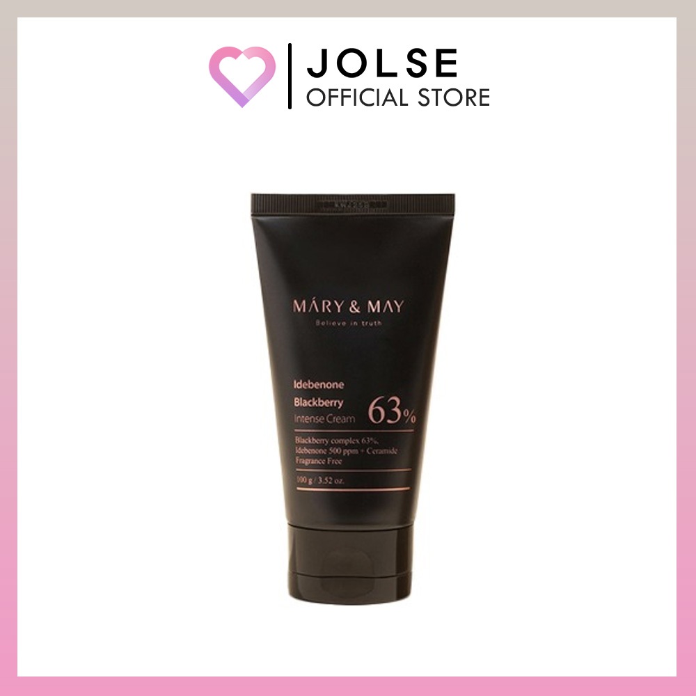 Mary&may Idebenone Blackberry Intense Cream 100g