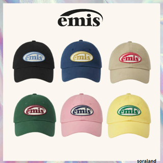 [emis] Foot PRINT WAPPEN BALL CAP (2024 ใหม่)