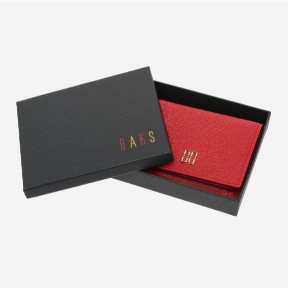 กระเป๋าสตางค์ผู้หญิง DAKS Red Mini (ห่อของขวัญ)