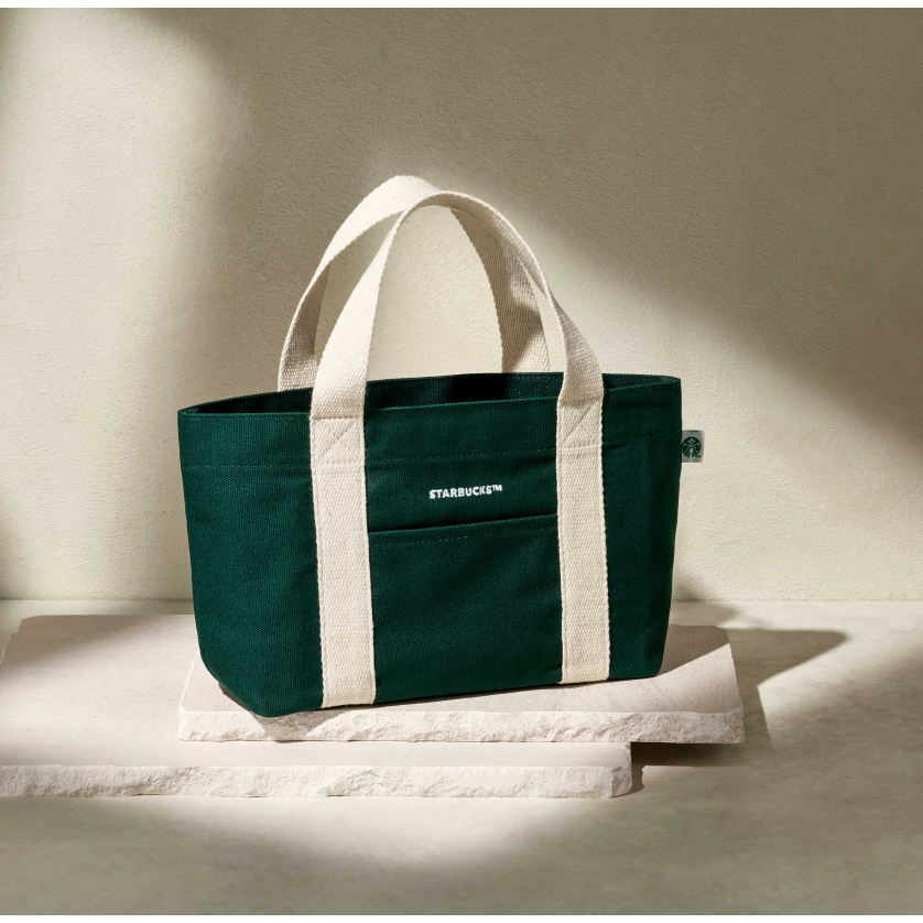 [Starbucks Korea] กระเป๋าโท้ต Starbucks House Green
