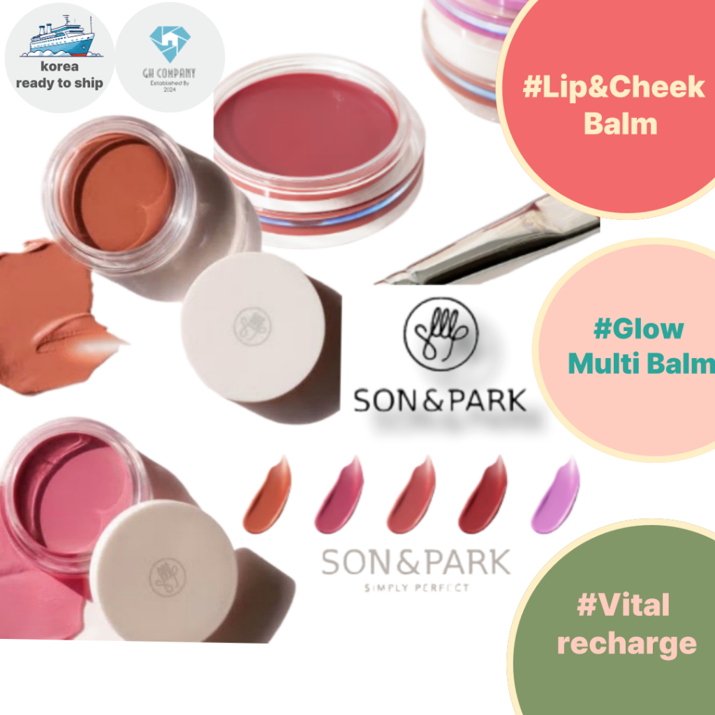 Korea Daiso Official Mall รีวิวยอดนิยมที่สุด #1 Son & Park Artist Spread Color Balm Blusher