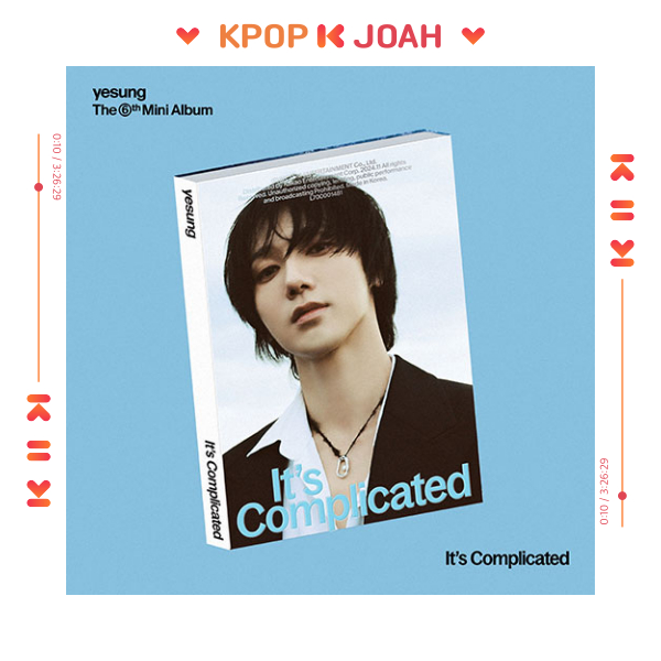 (FEELINGS ver.) YESUNG (SUPER JUNIOR) [IT'S COMPLICATED] 6th MINI ALBUM (6th Nov.2024)